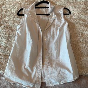 KJP scalloped collar button down